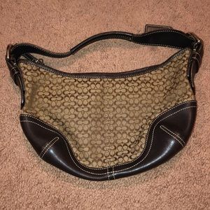 Coach Brown Boho Bag